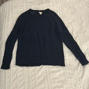 J.Crew Navy Sweater Size M
